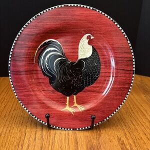 SAKURA Rooster 1999 Warren Kimble Made In Indonesia Salad, Lunch, Display